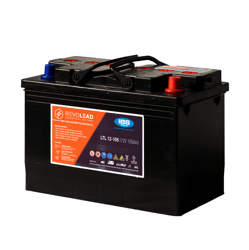 Batteria auto REVOLEAD LTL12 105 PIOMBO 12V 105Ah